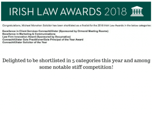 Irish Law Awards 2018